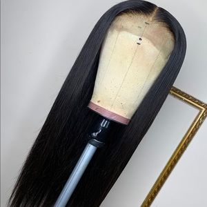 Lace closure wig